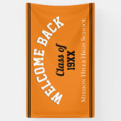 おかえり！カスタムクラス懇親会バナー 横断幕 (縦)
