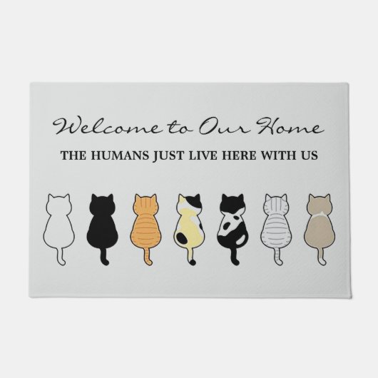 「おかえり」 ドアマット (正面)