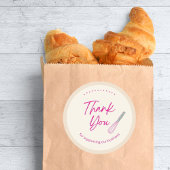 おかげさまでパン屋 スクエアシール