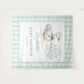 おかしいあひる ニュートラル ベビーシャワー フォト 背景ボード タペストリー (正面(横))