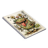 おかしいもの モンスターの漫画 少年たち ノートブック (右側)