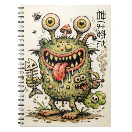 おかしいもの モンスターの漫画 少年たち ノートブック