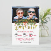 おかしいよ サンタさん 意地悪かいい子か 頑張ったよ ホリデー 招待状 (スタンド正面)