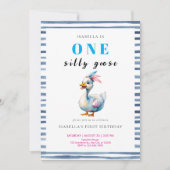 おかしいアヒルのパーティー 招待状 (正面)