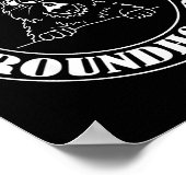 おかしいウッドチャックが叫ぶ ハッピーの大地ハムシーの日 ポスター (角)