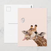 おかしいキリン ポストカード (正面/裏面)