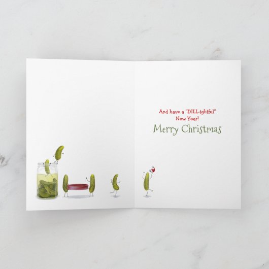 おかしいクリスマス リトルサンタピクル シーズンカード (内部)