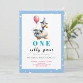 おかしいゴーちゃんの1歳の誕生日 招待状 (スタンド正面)