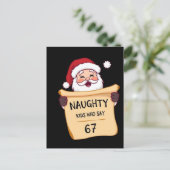 おかしいサンタのいたずらリストの子供たち - 67 シーズンポストカード (スタンド正面)