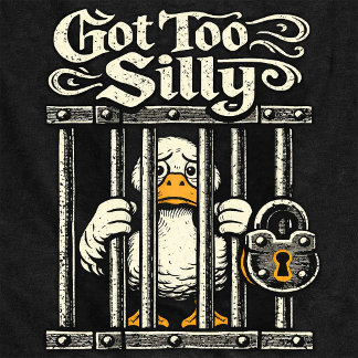 おかしいダック ジューク 刑務所 Tシャツ
