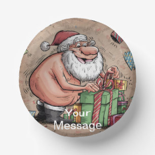 おかしいダーティーサンタクリスマスコレクション ペーパーボウル