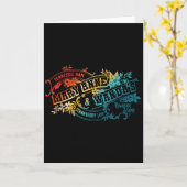 おかしいテネシー産ハム メリーアン＆ワンダのストロベリー カード (黄色い花)