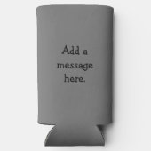 おかしいハロウィーンユーモアクーラーボックスギフト スリム缶クーラー (裏面)