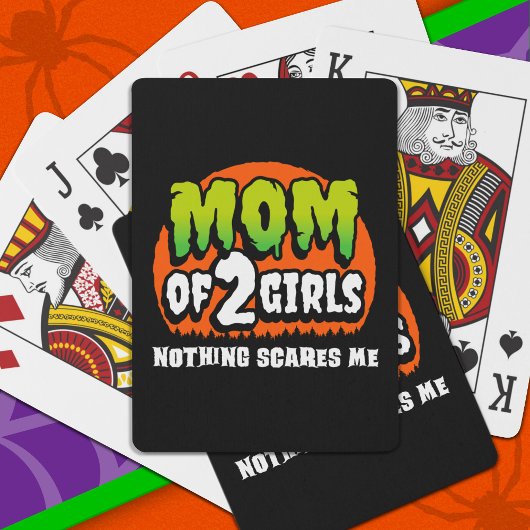 おかしいハロウィーン何も怖い私の母2女の子 トランプ