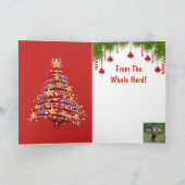 おかしいヤギの季節の挨 シーズンカード (内部)