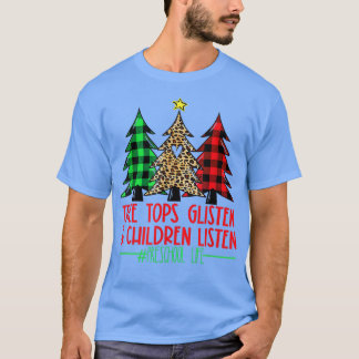 おかしい子供たち聞くおかしい幼稚園生活クリスマス Tシャツ