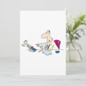 おかしい漫画 会計士オフィス ユーモア 招待状 (スタンド正面)