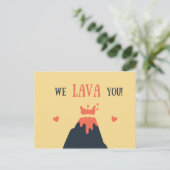 おかしい火山 ポストカード (スタンド正面)