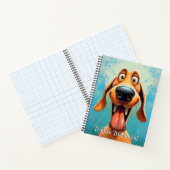 おかしい犬のモンスター、くすぐったいトロールハウンド ノートブック (内部)