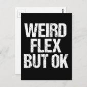 おかしい自慢だがOK ポストカード (正面/裏面)