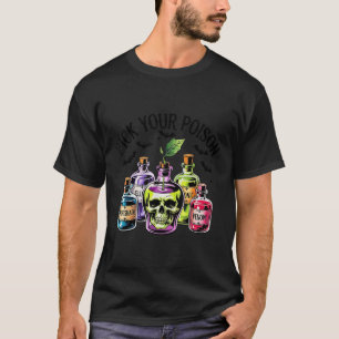 おかしい選択毒リンゴハロウィーンゴシックプリンセス Tシャツ