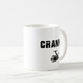 おかしい釣り、イライラする釣り コーヒーマグカップ (正面右)