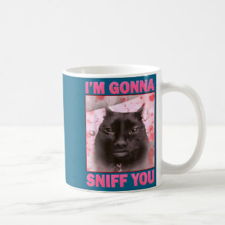 おかしい頭の腐った猫のミームを嗅ぐよ、女と男のために コーヒーマグカップ