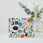 おかしい頭 インビテーションポストカード (スタンド正面)