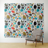 おかしい頭 タペストリー (インサイチュ(横))