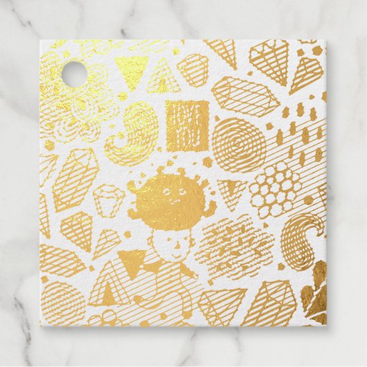 おかしい頭 フェイバータグ (正面)