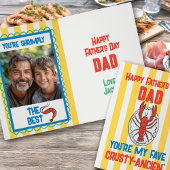 おかしい カニ アマルフィ イエローストライプ 父の日 カード