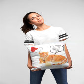 おかしい 「私はトラかな？ウサギかな？」 枕 | キュート コム