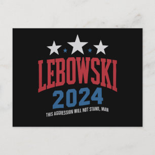 おかしいLebowski政治選挙投票2024 ポストカード