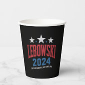 おかしいLebowski政治選挙投票2024  紙コップ (正面)