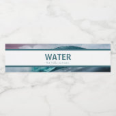 おかしいNot Vodka Mauve Pink & Tealシャワーパーティー ペットボトルラベル (シングルラベル)