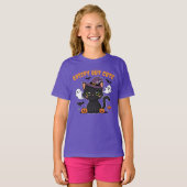 おかしくてかわいい猫 Tシャツ (正面フル)