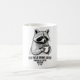 おかしくて可愛いコーヒーグッズ Stay Wild Drink Coffee コーヒーマグカップ