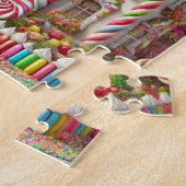 おかしなお菓子のお家パズル　シリーズ１ ジグソーパズル (側面)