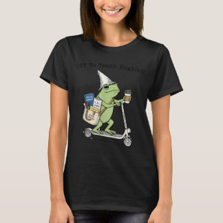 おかしなカエル先生の楽しい新学期 Tシャツ