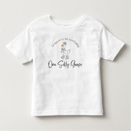 おかしなガチョウの誕生日 トドラーTシャツ
