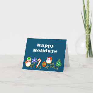 おかしなクリスマス・クッキー　クリスマスカード カード