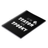 おかしなハロウィンの季節 ノートブック (左側)