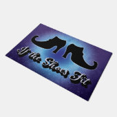 おかしなハロウィンの魔女 ドアマット (アングル)