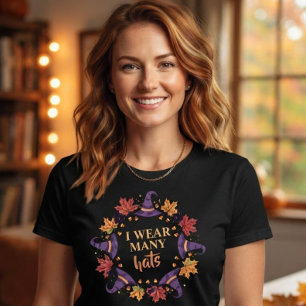 おかしなハロウィンの魔女 Tシャツ