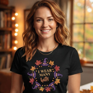 おかしなハロウィンの魔女 Tシャツ