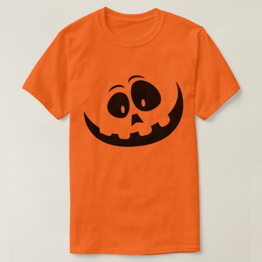 おかしなハロウィンシャツのカボチャtシャツ tシャツ (デザイン正面)