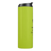 おかしなハロウィンパーソナライズされた水 タンブラー (回転左)