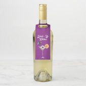 おかしなハロウィーンで魔女を飲む ボトルネックタグ (ボトル)