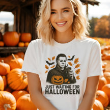 おかしなハロウィーンの女性のTシャツ