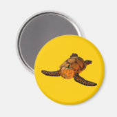 おかしなハロウィーンカメ マグネット (正面/裏面)